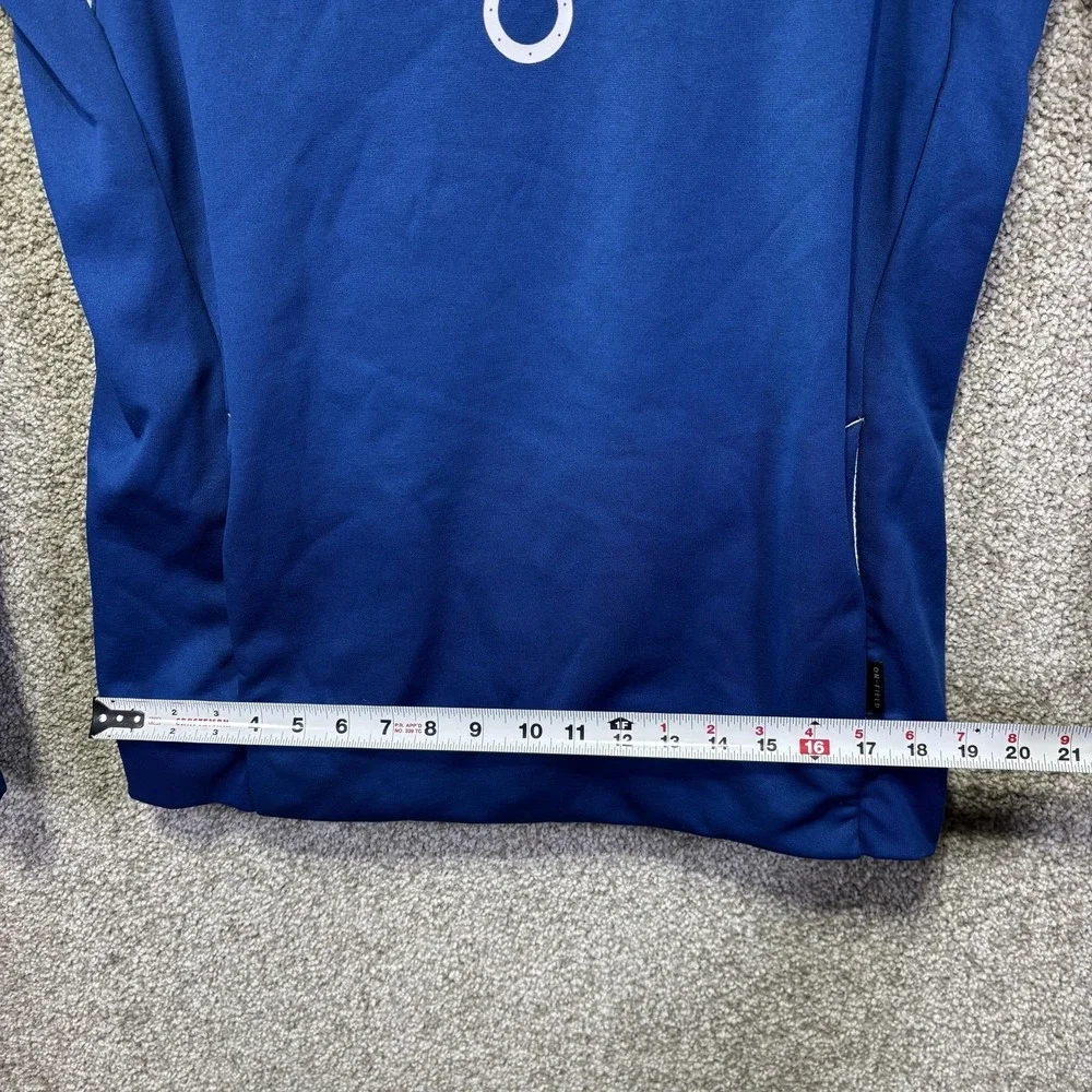 Indianapolis‎ Colts Sweatshirt Womens Medium NFL Football Therma Fit Nike Hoodie